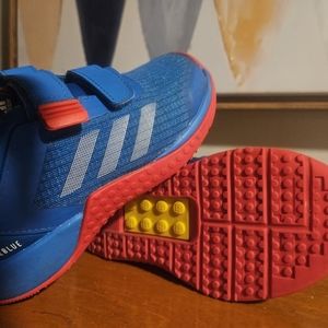 LEGO X Adidas Sport J Running Sneakers Shoes Blue toddler 8.5k